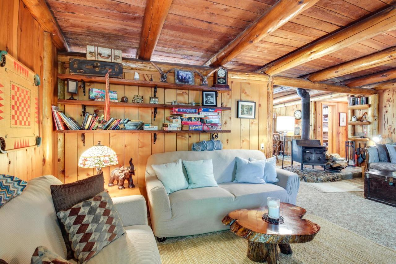 Rustic Bandon Log Cabin On 5 Acres Of Woodlands! Экстерьер фото