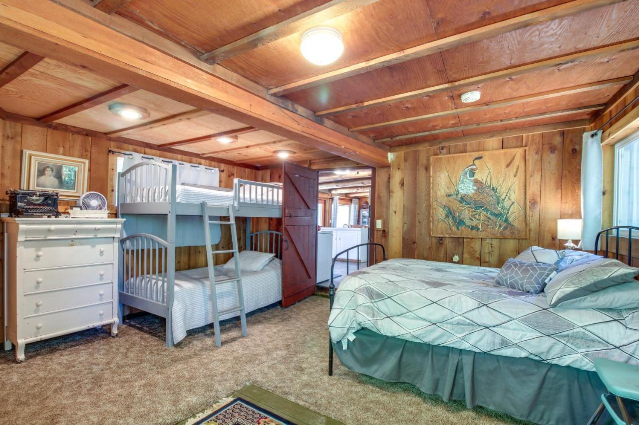 Rustic Bandon Log Cabin On 5 Acres Of Woodlands! Экстерьер фото